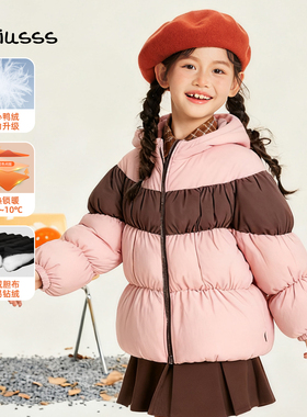 viciusss女童羽绒服短款2025新款爆款加厚保暖面包服儿童冬装外套