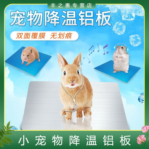宠物夏季降温铝板兔子荷兰猪龙猫