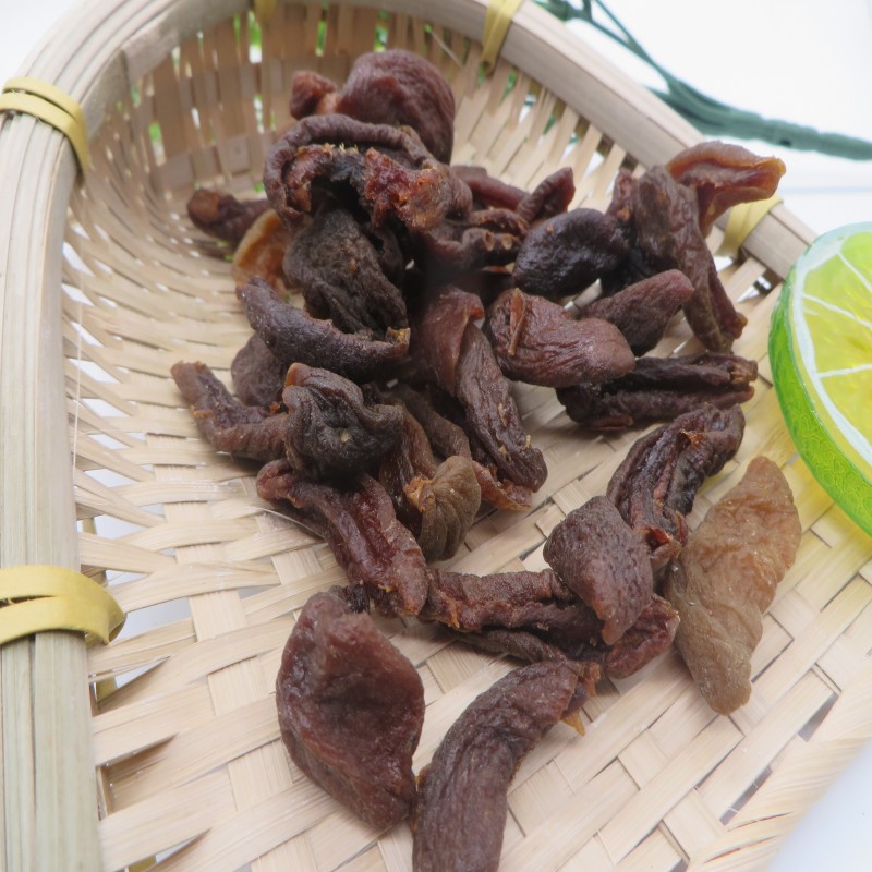 天津蓟州蓟县特产农家自制晾晒无添加黑杏干杏条杏肉酸甜原味500g