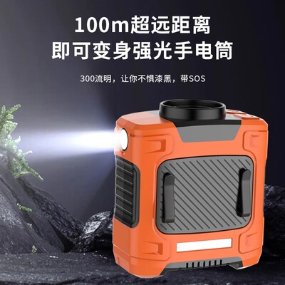 赤诺创新晶甲风壶2024新款便携式户外随身挂腰工地风扇降温制冷