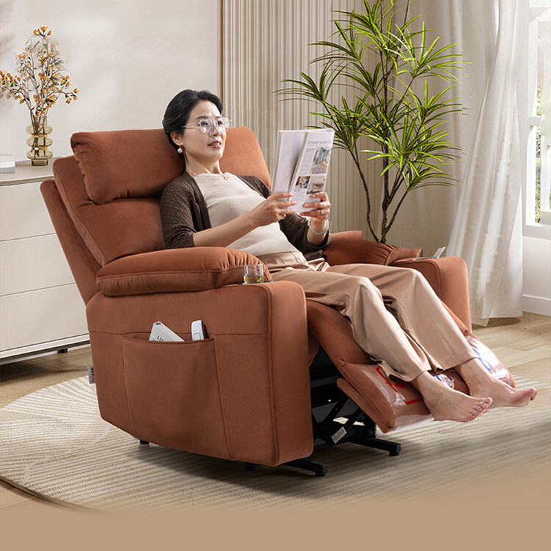 芝华仕头等舱智能升降老人椅功能电动调节助力起身老人沙发30076