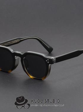 时尚款新款墨镜防晒丙酸插针太阳镜高级感女潮流时尚太阳眼镜男女