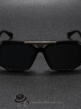 高级感前卫大框男士太阳镜朋克墨镜炫酷个性sunglasses men