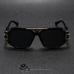 高级感前卫大框男士太阳镜朋克墨镜炫酷个性sunglasses men