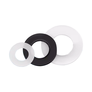 尼龙垫片塑料黑色垫片垫圈白色加大绝缘圆型平垫MM2M3M4M5M6M8M10