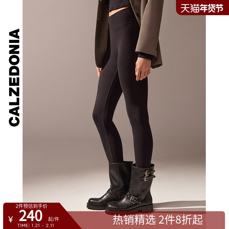CALZEDONIA卡泽意袜秋冬女鲨鱼裤加绒多色柔软保暖打底裤MIP034,女装/女士精品,打底裤,淘宝优惠券,粉丝福利购,淘宝优惠卷