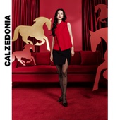 周雨彤同款 CALZEDONIA卡泽意袜马年新年30D印花丝袜MODC2209