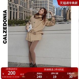 CALZEDONIA卡泽意袜女秋冬光腿神器厚款 袜MIC059 加绒显腿塑形连裤