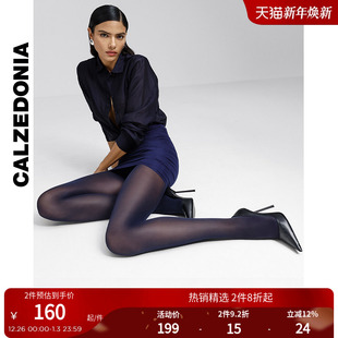 CALZEDONIA卡泽意袜女30D莱卡性感无痕哑光黑色连裤 袜丝袜MIC058