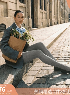 CALZEDONIA卡泽意袜秋冬舒适混纺柔软保暖含羊绒连裤袜丝袜MIC048