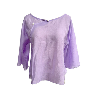 梵之舞中国风古典舞蹈服女飘逸仙气飘飘身韵练功演出服装纱衣上衣