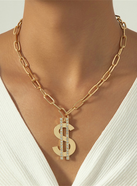 欧美风时尚个性简约个性气质吊坠