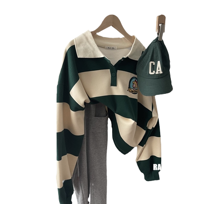 小刺绣休闲宽松洋气百搭套头卫衣