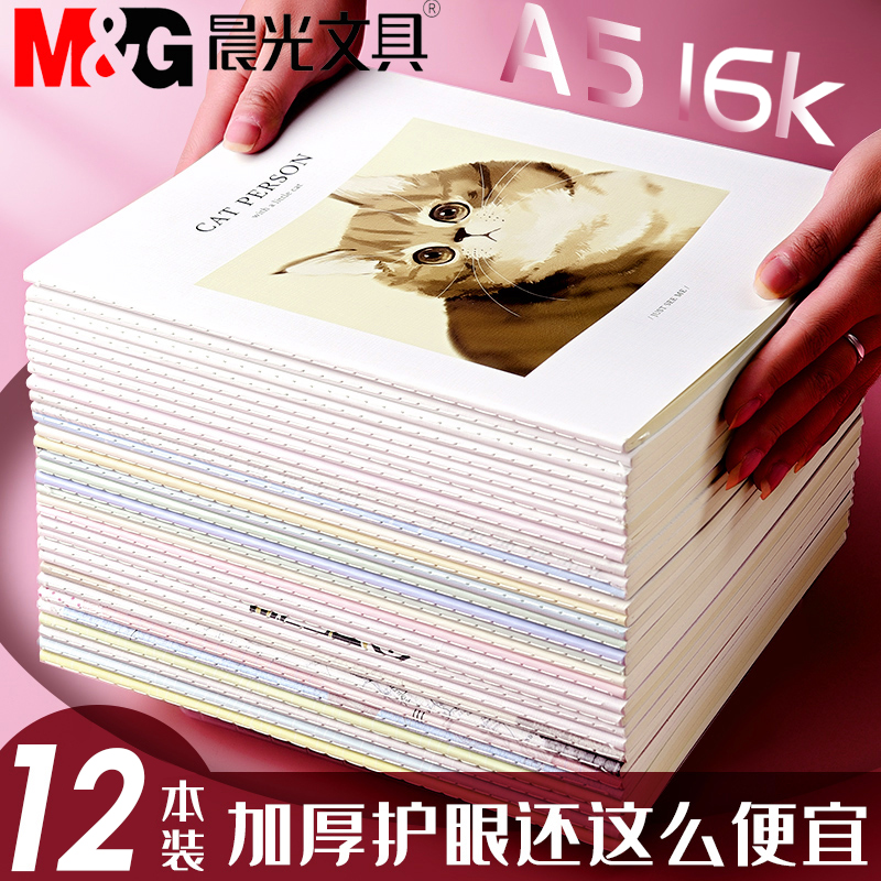 晨光学生专用可爱少女心笔记本子