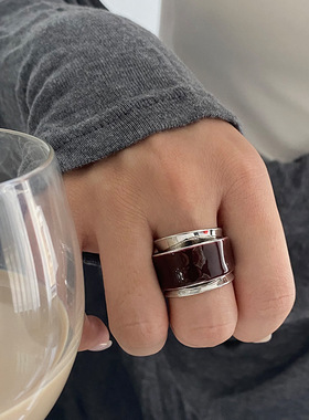 小众戒指2024新款爆款轻奢高级感