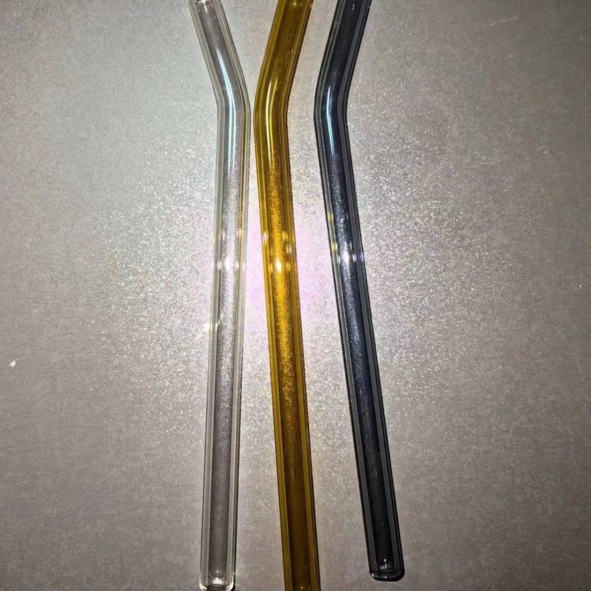 玻璃吸管13cm长耐热透明加长