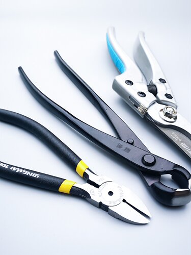 朱记鼎木专业盆景工具制作造型工具球节剪球形剪修剪钳叶芽叉枝剪