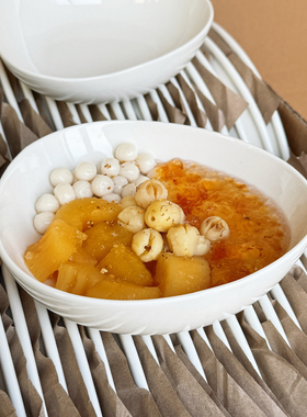 ins风不规则高质感异形碗餐厅家用陶瓷餐具燕麦早餐碗糖水碗酸奶