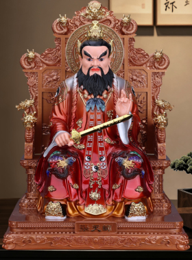 龙虎山张天师神像树脂供奉摆件