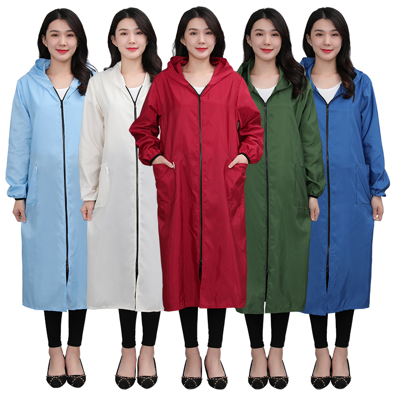 超长加长大人防油家用厨房罩衣