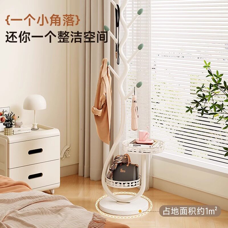 卧室轻奢树杈挂衣架铁艺