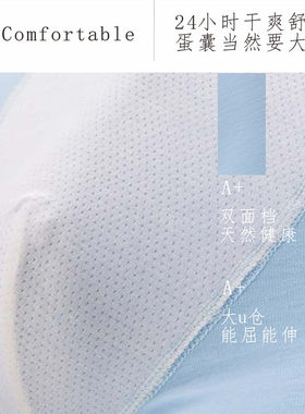 青少年纯棉内裤平角秋冬