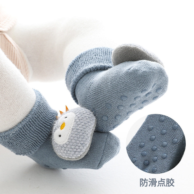 冬季加厚毛圈儿童袜子保