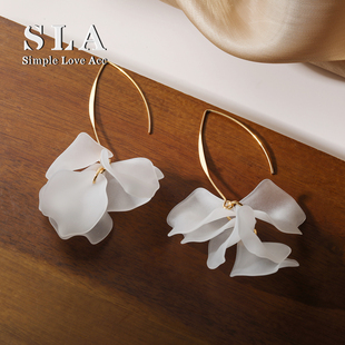 个性 Acc私家 设计感长款 花朵高级感法式 Simple 耳环2025新款 Love