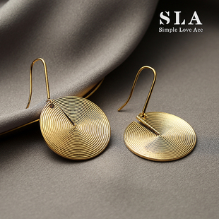 欧美小众设计感高级简约个性 Acc私家 饰品耳环 Love Simple