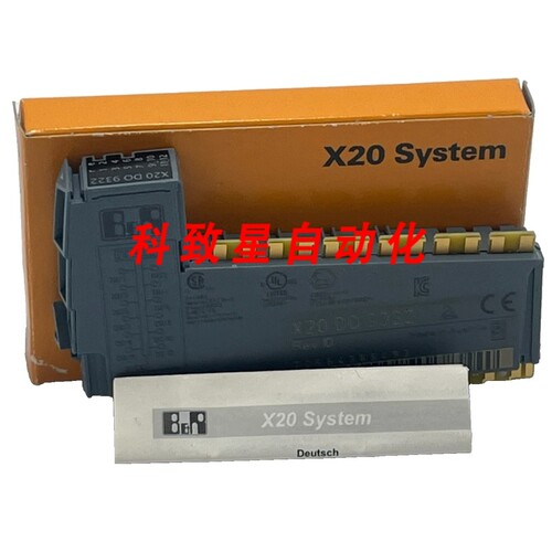 工业配件B&R X20DO9322 数字输出模块24VDC 0.5A SOURCE X20系统