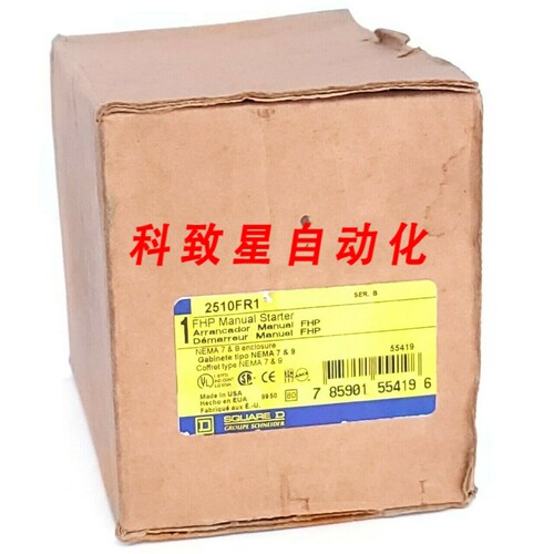 工业配件2510FR1 FHP 手动启动器SER.B