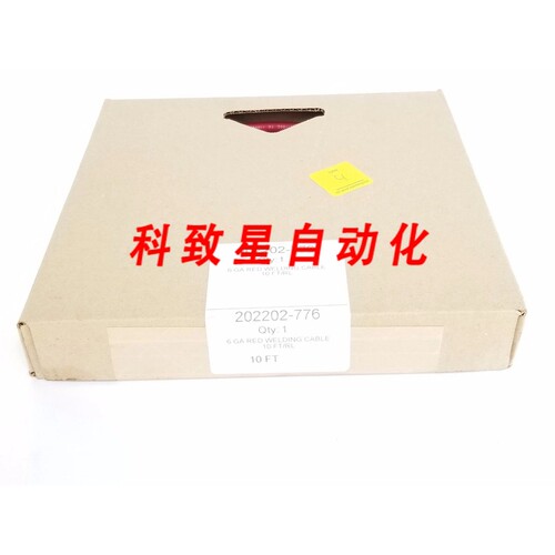 工业配件202202-776 CABLE 6 GA RED 10FT/RL 202202776