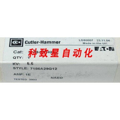 工业配件317B487H06 5.5 KV 1E 放大器保险丝 7186A29G12