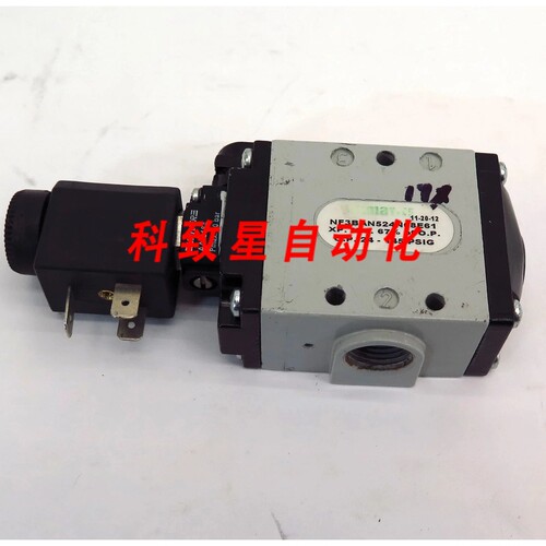 工业配件POPPET VALVE NF3BAN524N68E61 24VDC线圈145 PSI端口3/8