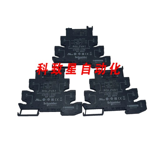 工业配件RSLZVA1/RSL1AB4JD接口继电器插座带LED DIN 导轨