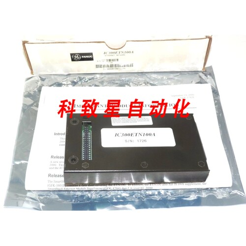 工业配件IC300ETN100A 以太网模块IC300ETN100