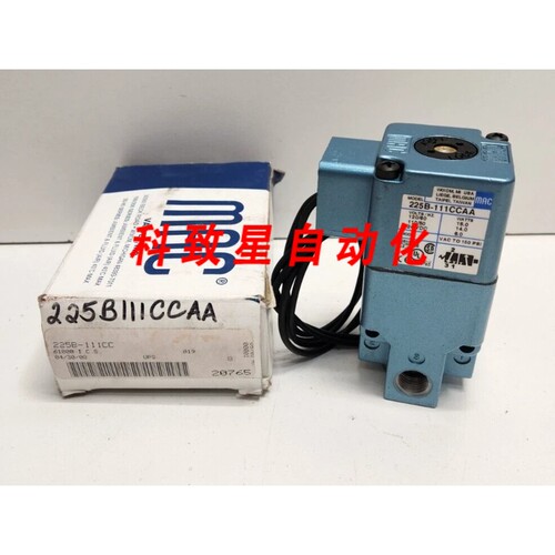 工业配件24/120V 3路1/4英寸电磁阀225B-111CC