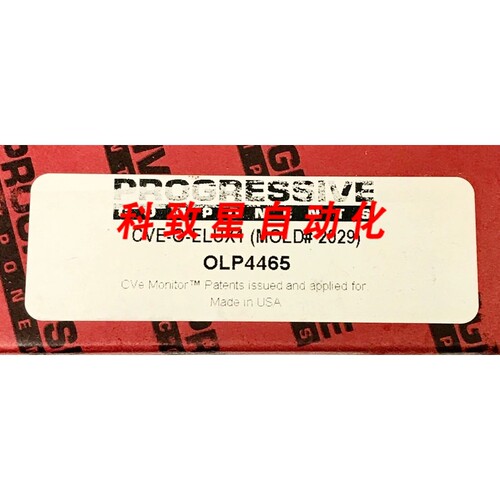 工业配件PROGRESSIVE COMPONENTS CVE O ELUX1 CVE-O-ELUX1 MOLD#