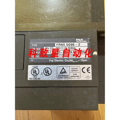 工业配件FRN5.5G9S-2 变频驱动器200-230V 31.8A