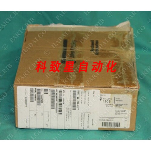 工业配件190S-ANDJ2-CB25C-D组合启动器24V 100-C09 1.6-2.5