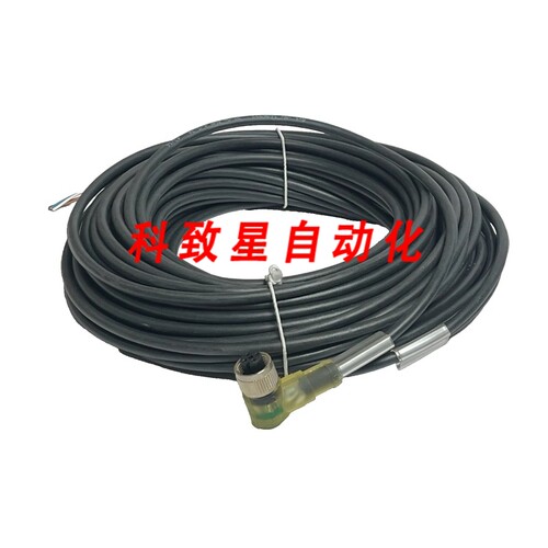 工业配件CONTACT 1696992 M12 母直角传感器电缆20M 4-PIN 3-LED