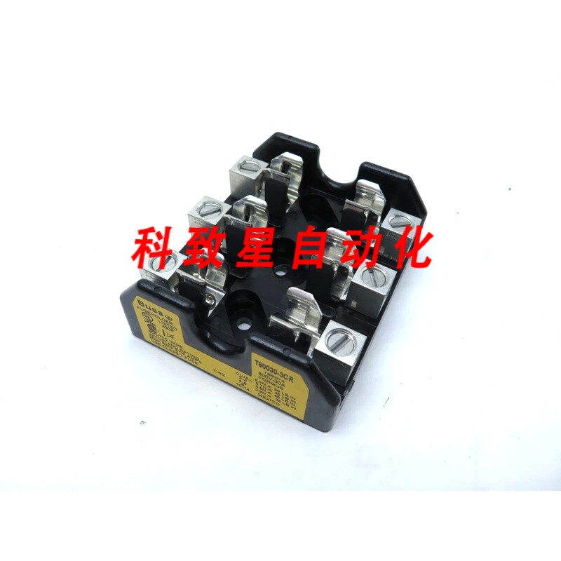 工业配件BUSS T60030-3CR 保险丝座/CLASS T 30AMP 600V MAX图片