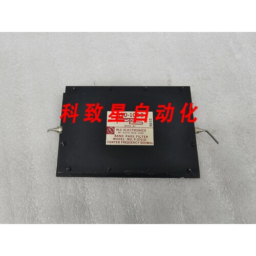 工业配件RLC PTS 390-1000 带通滤波器F-3711D