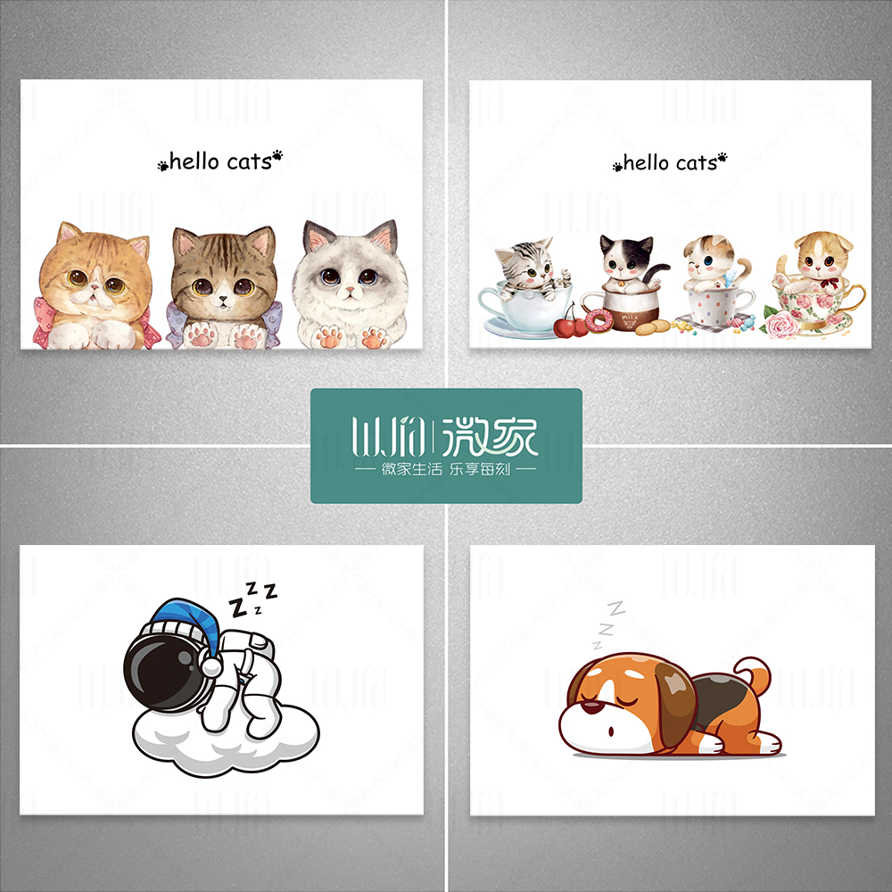 自粘电表箱贴纸装饰画遮挡墙贴