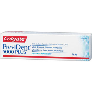 Colgate高露洁PreviDent氟化物防蛀牙膏5000 ppm加强型儿童可用