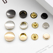 501 503扣子纽扣按扣金属隐形子母暗扣摁扣羽绒服棉衣外套四合扣