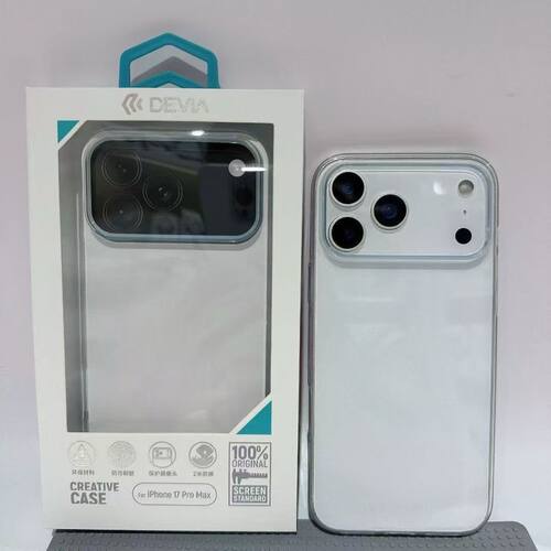 devia迪沃适用于iPhone17promax手机壳透明软硅胶苹果16promax清水套tpu防摔17prox套
