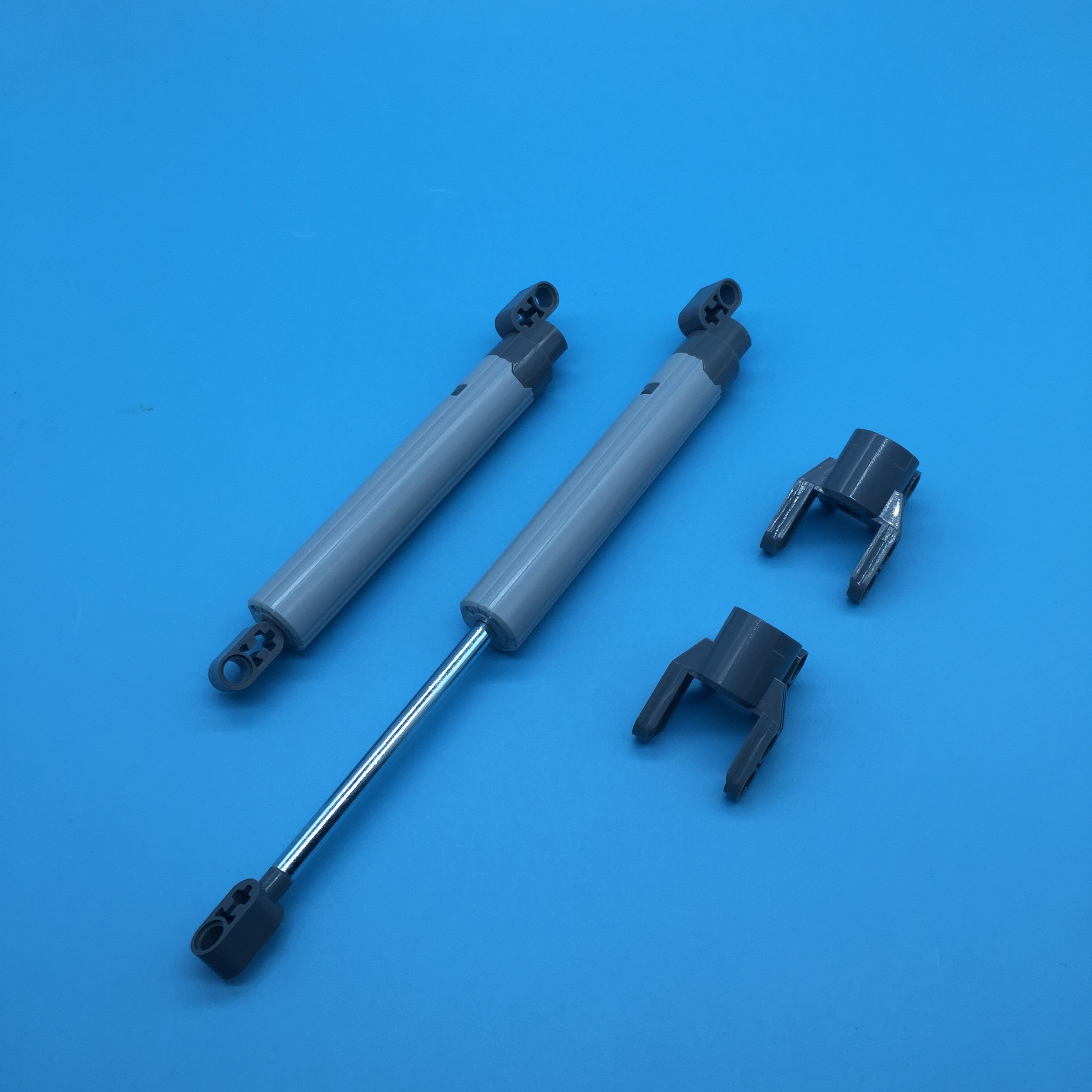 国产积木 兼容乐高科技零件40918c01 1x15长推杆 座头40918 61904