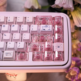 现货TASTE65机械键盘65配列三模2.4G蓝牙HiFi办公游戏铝坨坨套件