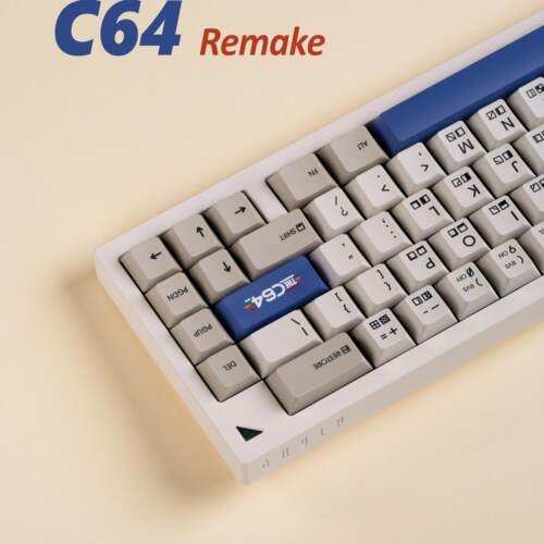 C64原厂高度热升华复古新键帽
